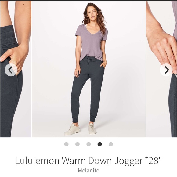 Lululemon Warm Down Jogger - Picture 2 of 5
